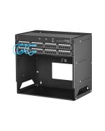 StarTech.com Wandmontage Server Rack mit Fachboden - 4HE - Anpassbar von 30,5 cm - 45,7cm - Rack (Wandbefestigung)