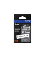 Brother HSe-251E - Schwarz auf Weiß - Rolle (2,1 cm x 1,5 m)