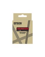 Epson LabelWorks LK-4RKK - Seidig - Gold auf Rot - Rolle (1,2 cm x 5 m)