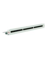 ROLINE Patch Panel - CAT 6 - UTP - Hellgrau - 48.3 cm (19")