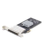 StarTech.com 4-Port GbE SFP Netzwerkkarte, PCIe Gigabit Netzwerkkarte