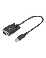 StarTech.com 1ft (30cm) USB to Serial Adapter Cable, COM Retention, RS232 - Kabel USB / seriell - USB (M)