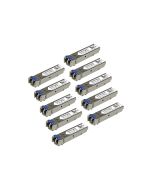 StarTech.com Gigabit LWL SFP Transceiver Modul - Cisco GLC-LH-SM kompatibel - SM/MM LC - 550m - Mini GBIC 10er Pack - 1000Base-LX/LH - SFP (Mini-GBIC)-