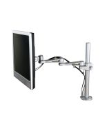 VALUE Single LCD Monitor Arm - Befestigungskit (C-Klammer, Gelenkarm mit 5 Drehpunkten)