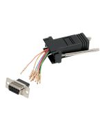 StarTech.com DB9 auf RJ45 Modular Adapter - Bu/Bu - Serieller Adapter - DB-9 (W)