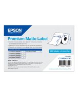 Epson Premium - Matt - permanenter Acrylklebstoff - hochweiß - 105 x 210 mm 2256 Etikett(en) (8 Rolle(n)