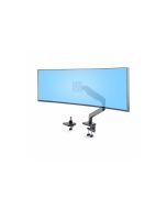 StarTech.com Monitor Desk Mount For 49" Ultrawide Curved Screen, Max 44lb - Befestigungskit (Federarm, Schwenkarm, Basis, VESA-Halterung, C-Klemme Montage 10-80 mm, Tüllenmontage 10 - 35 mm)