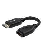 StarTech.com HD2MF6INL 15 cm High Speed HDMI-Verlängerungskabel St/Bu