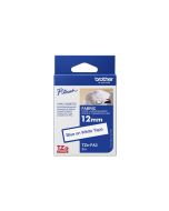 Brother TZe-FA3 - Gewebe - Blau auf Weiß - Rolle (1,2 cm x 3 m)