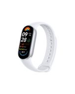 Xiaomi Smart Band 9 - Aktivitätsmesser mit Riemen - TPU - Gletscher Silber - Handgelenkgröße: 135-210 mm - Anzeige 4.1 cm (1.62")