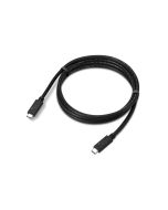 Lenovo 4X91U92143, 1,5 m, USB C, USB C, USB4 Gen 2x2, 20 Gbit/s, Schwarz