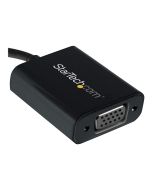 StarTech.com StarTech USB-C to VGA Adapter - Black - 1080p - Video Converter For Your MacBook Pro - USB C to VGA Display Dongle (CDP2VGA)