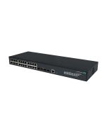 HPE Networking Comware 5050EI 20p 10/100/1000BASE-T 4P Smart Rate 1/2.5GbE 4p SFP 1G/2.5G AC Switch - Switch - L3 - managed - 20 x 10/100/1000Base-T + 4 x 1/2.5GBase-X + 4 x 1/2.5 Gigabit SFP (uplink / stacking)