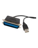 StarTech.com 10 ft USB to Parallel Printer Adapter - M/M - USB to ieee 1284 - USB to centronics - USB to Parallel Cable (ICUSB128410)