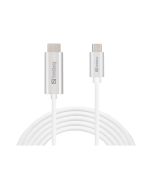 SANDBERG Video- / Audiokabel - 24 pin USB-C männlich zu HDMI männlich