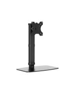 Eaton Tripp Lite Series Single-Display Monitor Stand - Height Adjustable, 17" to 27" Monitors - Befestigungskit - für Monitor - Stahl - Schwarz - Bildschirmgröße: 43.2-68.6 cm (17"-27")