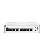 HPE Aruba Networking Networking Instant On Switch 8p Gigabit 1830, Managed, L2, Gigabit Ethernet (10/100/1000), Vollduplex, Power over Ethernet (PoE), Rack-Einbau