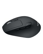 Logitech M720 Triathlon - Maus - Für Rechtshänder - optisch - 7 Tasten - kabellos - Bluetooth, 2.4 GHz - kabelloser Empfänger (USB)