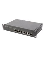 DIGITUS Professional DN-95317 - Switch - unmanaged - 8 x 10/100/1000 (PoE)