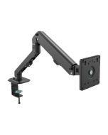 Vision VFM-DA/4 - Befestigungskit (VESA-Hülle, C-Klammer, Gelenkarm, VESA-Adapter) - Doppelgelenk - für LCD-Display / Notebook / Tablet - Aluminium, Stahl - mattschwarz - Bildschirmgröße: 25.4-68.6 cm (10"-27")