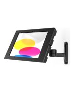 Compulocks Apex - Befestigungskit (Gehäuse, Schwenkarm) - für Tablett - verriegelbar - Metallrahmen - Schwarz - Wandmontage, Thekenbereich, flach oberflächenmontierbar - für Apple 10.9-inch iPad (10. Generation)