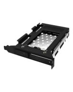 ICY BOX IB-2207StS - Mobiles Speicher-Rack - Erweiterungssteckplatz auf 2,5 Zoll (Erweiterungssteckplatz auf 6,4 cm)