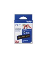 Brother TZe-R334 - Seidig - gold auf schwarz - Rolle (1,2 cm x 4 m)