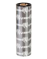 Zebra 2300 Wax - 12er-Pack - Schwarz - 64 mm x 74 m