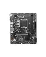 MSI PRO H610M-E DDR4 - Motherboard - micro ATX - LGA1700-Sockel - H610 Chipsatz - USB 3.2 Gen 1 - Gigabit LAN - Onboard-Grafik (CPU erforderlich)