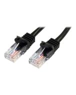 StarTech.com 2m Cat5e RJ45 UTP Netzwerkkabel Snagless - Cat 5e Patchkabel - Schwarz - Stecker / Stecker - Patch-Kabel - RJ-45 (M)