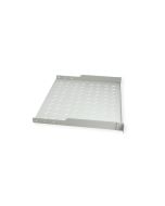 ROLINE Rack - Regal - 400 mm tief, Tragfähigkeit 15 kg - RAL 7035, Hellgrau - 1U - 48.3 cm (19")