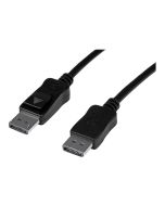 StarTech.com 10 m Aktives DisplayPort Kabel - 4K Ultra HD DisplayPort Kabel - Langes DP zu DP Kabel für Projektor/Monitor - DP Video/Display Kabel - Einrastende DP Stecker (DISPL10MA)