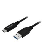 StarTech.com USB auf USB-C Kabel - St/St - 1m - USB 3.0 - USB A zu USB-C - USB Kabel Stecker zu Stecker - USB C zu USB - USB-Kabel - USB (M)