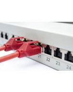 DIGITUS CAT 6A, Klasse EA Patch Panel, geschirmt