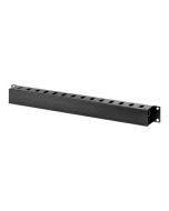 APC Easy Rack - Rack-Kabelorganizer (horizontal) - Schwarz - 1U - 48.3 cm (19")