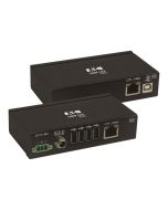 Eaton Tripp Lite Series USB over Cat6 Extender 4-Port Industrial, ESD Protection, PoC