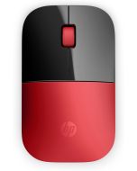 HP Z3700 Wireless-Maus, Rot, Beidhändig, Optisch, RF Wireless, 1200 DPI, Rot