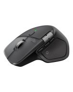 Logitech MX Master 4 for Mac - Maus - 8 Tasten - kabellos - Bluetooth, 2.4 GHz - kabelloser Empfänger (USB)