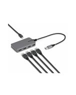 StarTech.com Hub - 4 x USB 3.2 Gen 1 + 1 x USB-C + 1 x USB-A 3.2 Gen 1