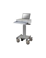 Neomounts MED-M100 Medizinischer mobiler Arbeitsplatz -17" - Gasfeder - abschließbar, 5 kg, 43,2 cm (17"), Höhenverstellung, Grau