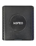 AGFEO 6101730, 1,88 - 1,9 GHz, 250 mW, DECT 33 IP, 44 IP, 60 IP, 65 IP, 70 IP, 75 IP, 77 IP, 78 IP, DECT Headset IP, Headset Infinity, 100 Mbit/s, Schwarz, 144 x 140 x 35 mm