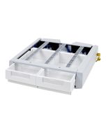 Ergotron SV Supplemental Storage Drawer, Double - Montagekomponente (Auszugsmodul)