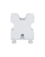 Ergotron Mini-PC-Halterung - unter Tisch montierbar, Pfosten montierbar, an Wandschiene montierbar, VESA-Halterung montierter