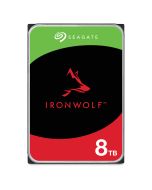Seagate IronWolf ST8000VN004, 8 TB, 7200 RPM, 256 MB, 3.5", Serial ATA III