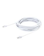 StarTech.com 10m Cat5e Ethernet Netzwerkkabel Snagless mit RJ45 - Cat 5e UTP Kabel - Weiß - Patch-Kabel - RJ-45 (M)