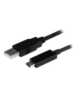 StarTech.com USB-C auf USB A Kabel - St/St - 0,5m - USB 2.0 - USB C Ladekabel - USB 2.0 Typ C zu Typ A Kabel - USB-Kabel - USB (M)
