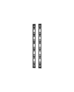 APC Rack-Zubehörkanal (vertikal) - Schwarz - 42HE (Packung mit 2)