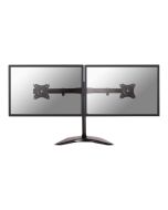 Neomounts NM-D335D - Aufstellung - Voll beweglich - für 2 LCD-Displays - Schwarz - Bildschirmgröße: 25.4-68.6 cm (10"-27")