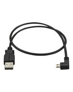 StarTech.com Micro USB Lade- und Sync-Kabel St/St - Links gewinkelt Micro-USB - 0,5m - USB-Kabel - Micro-USB Typ B (M)
