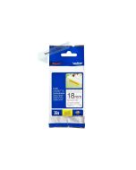 Brother TZe-S141 - Extra starker Klebstoff - schwarz auf durchsichtig - Rolle (1,8 cm x 8 m)